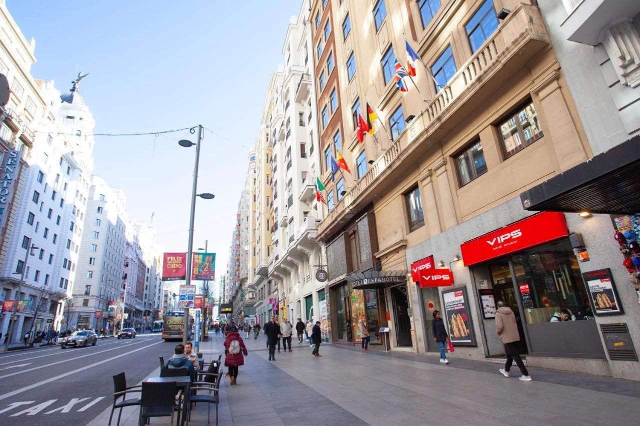 Espahotel Gran Vía Madri Exterior foto